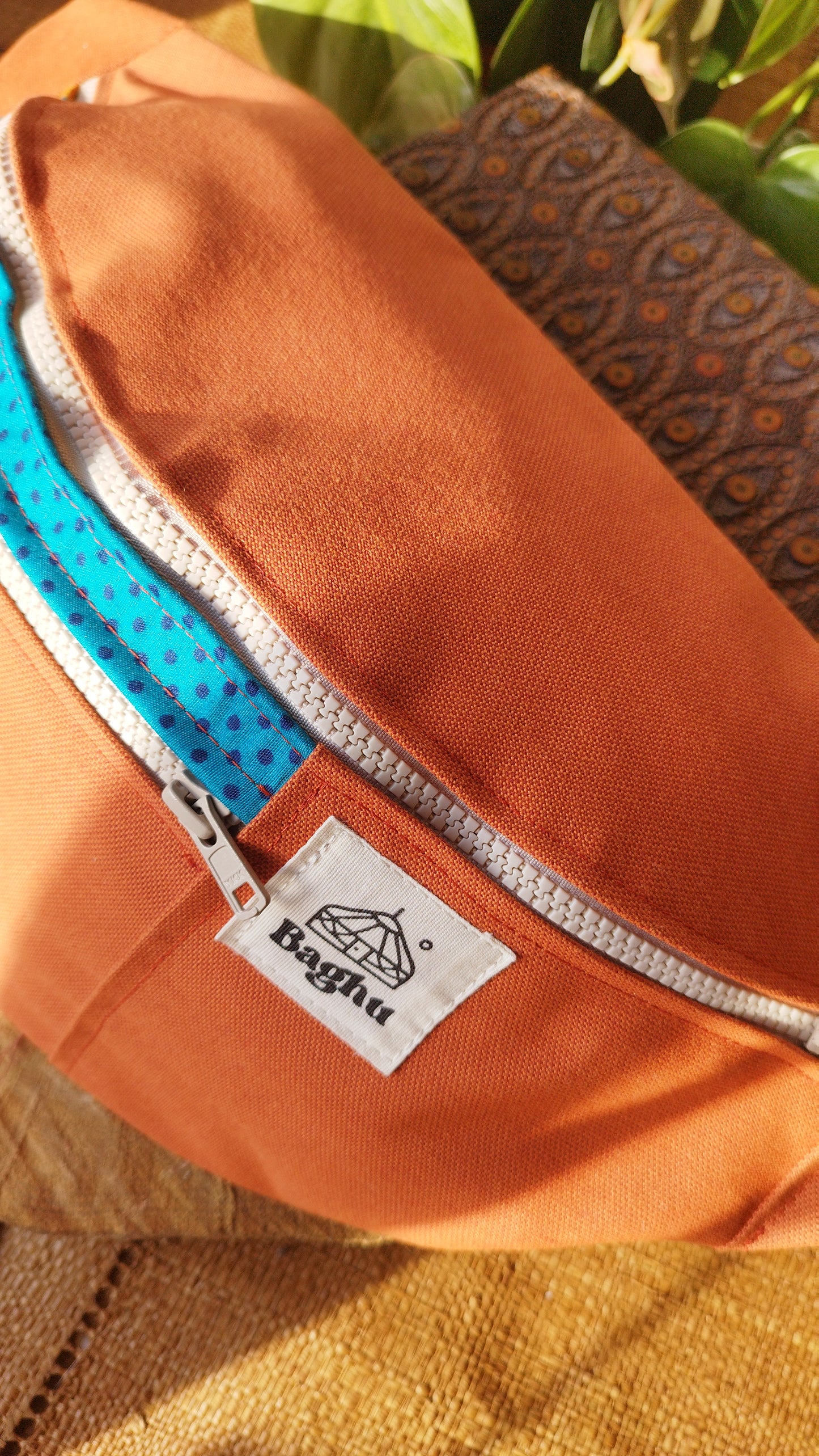 NOMADE - le sac banane XXL - Baghu - Sac artisanal belge Ethnique