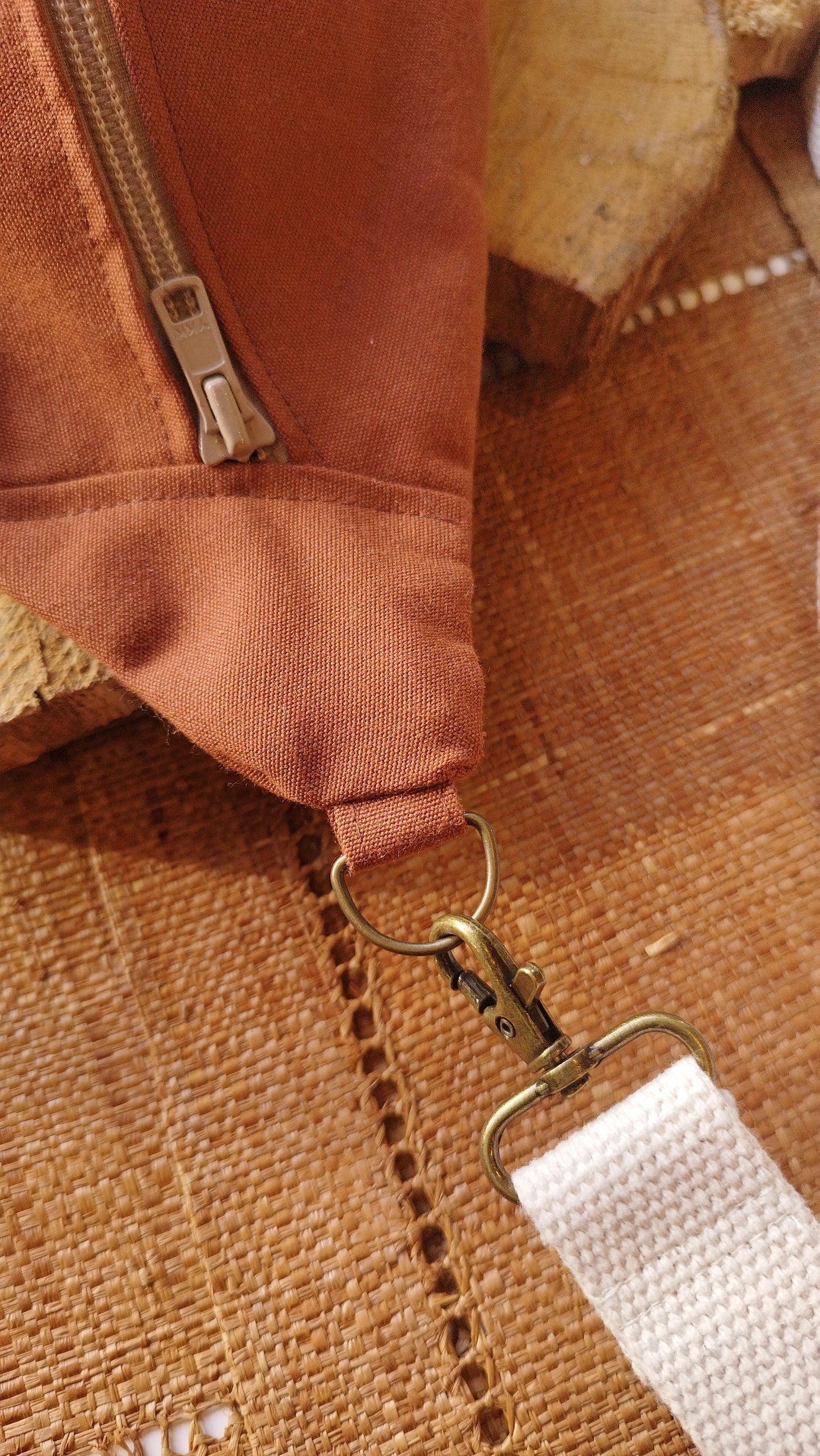 NOMADE - le sac banane XXL - Baghu - Sac artisanal belge Ethnique (Copie)