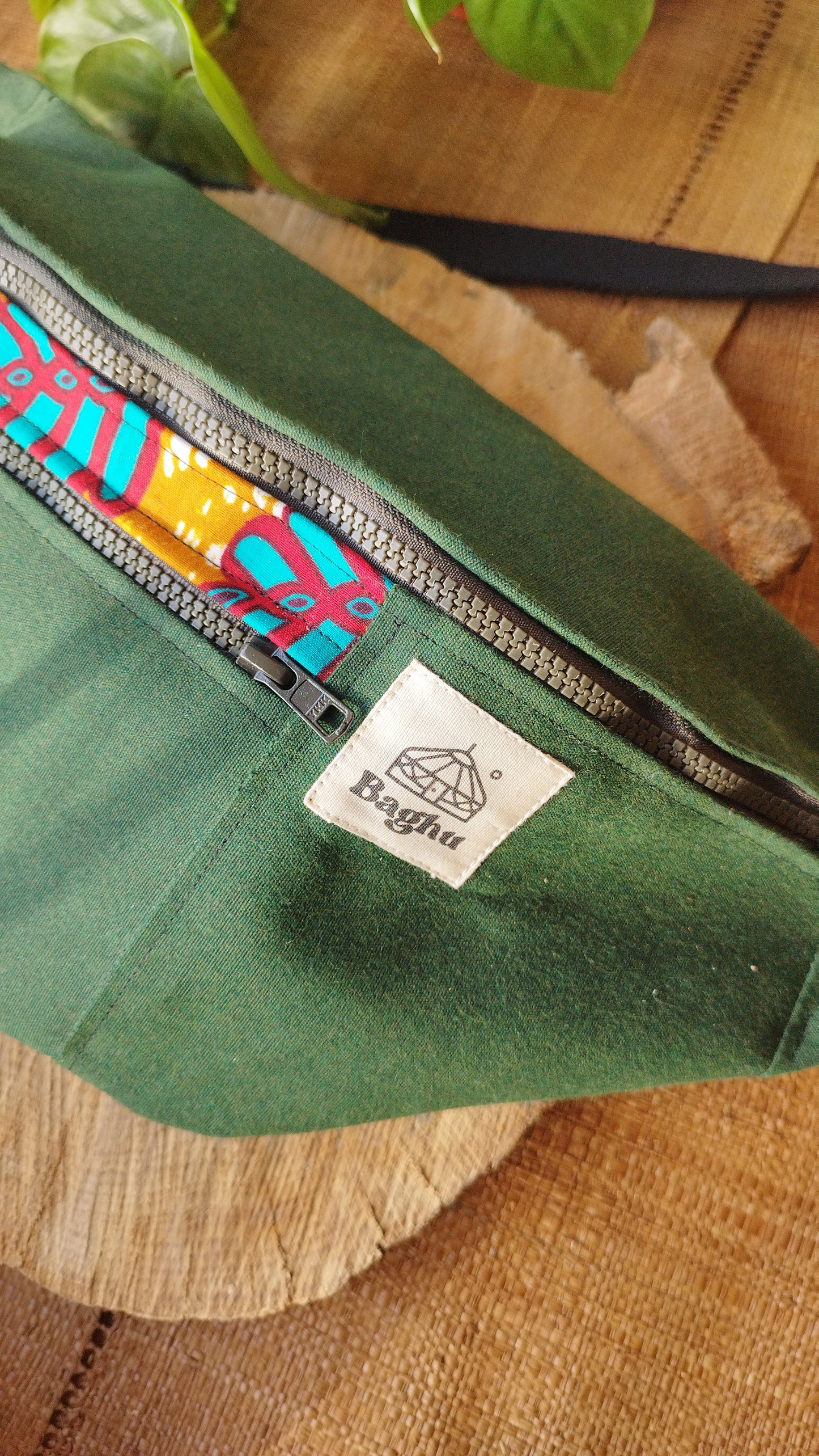 NOMADE - le sac banane XXL - Baghu - Sac artisanal belge Ethnique