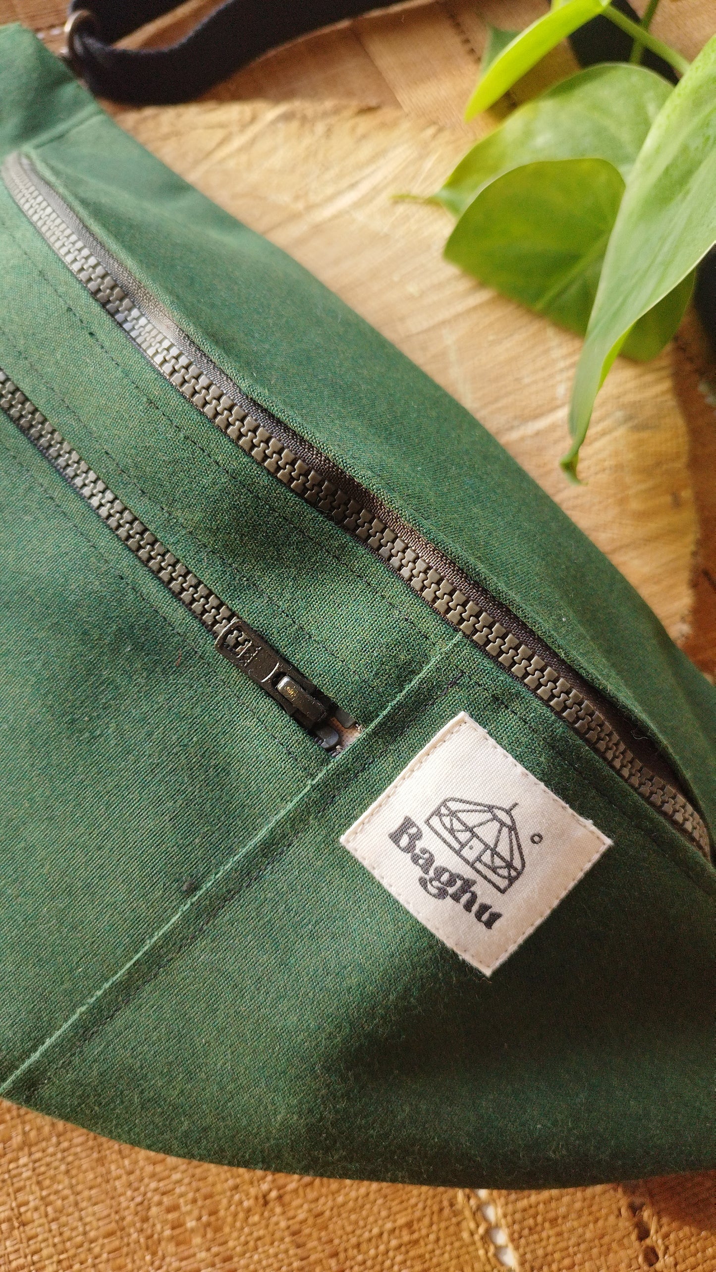 NOMADE - le sac banane XXL - Baghu - Sac artisanal belge Ethnique