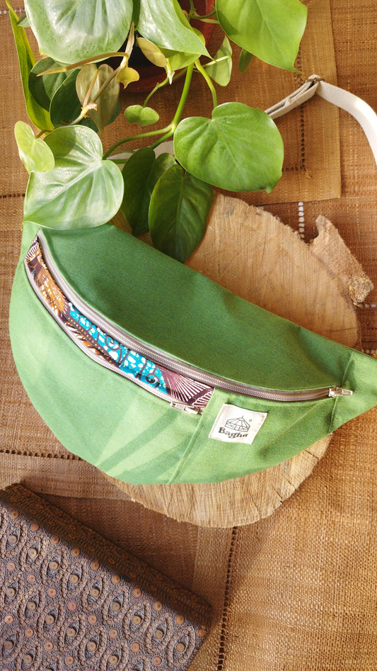 NOMADE - le sac banane XXL - Baghu - Sac artisanal belge Ethnique