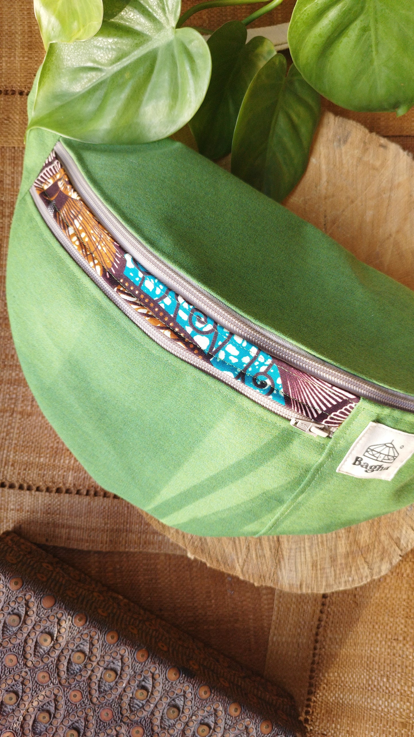 NOMADE - le sac banane XXL - Baghu - Sac artisanal belge Ethnique