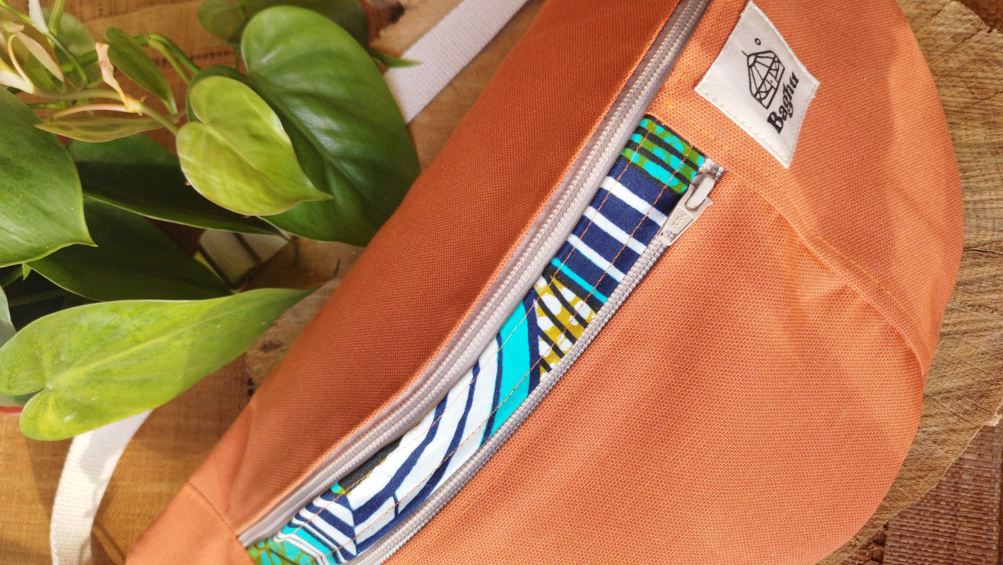 NOMADE - le sac banane XXL - Baghu - Sac artisanal belge Ethnique