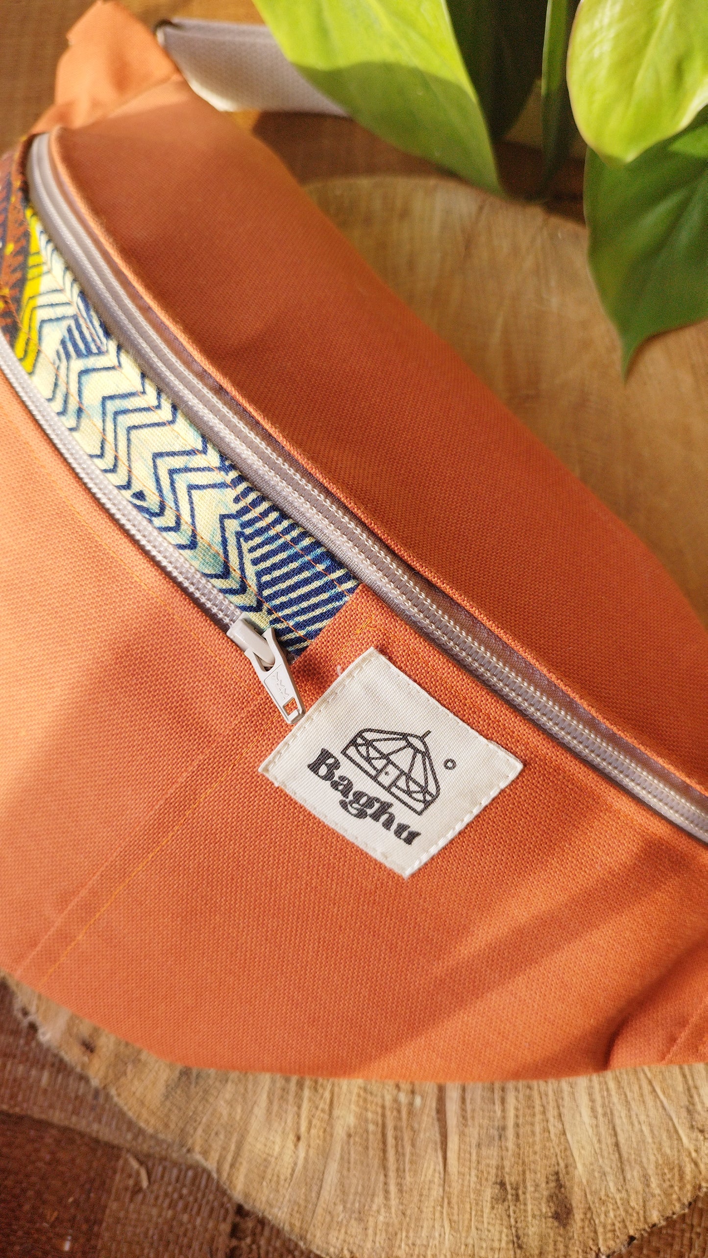 NOMADE - le sac banane XXL - Baghu - Sac artisanal belge Ethnique