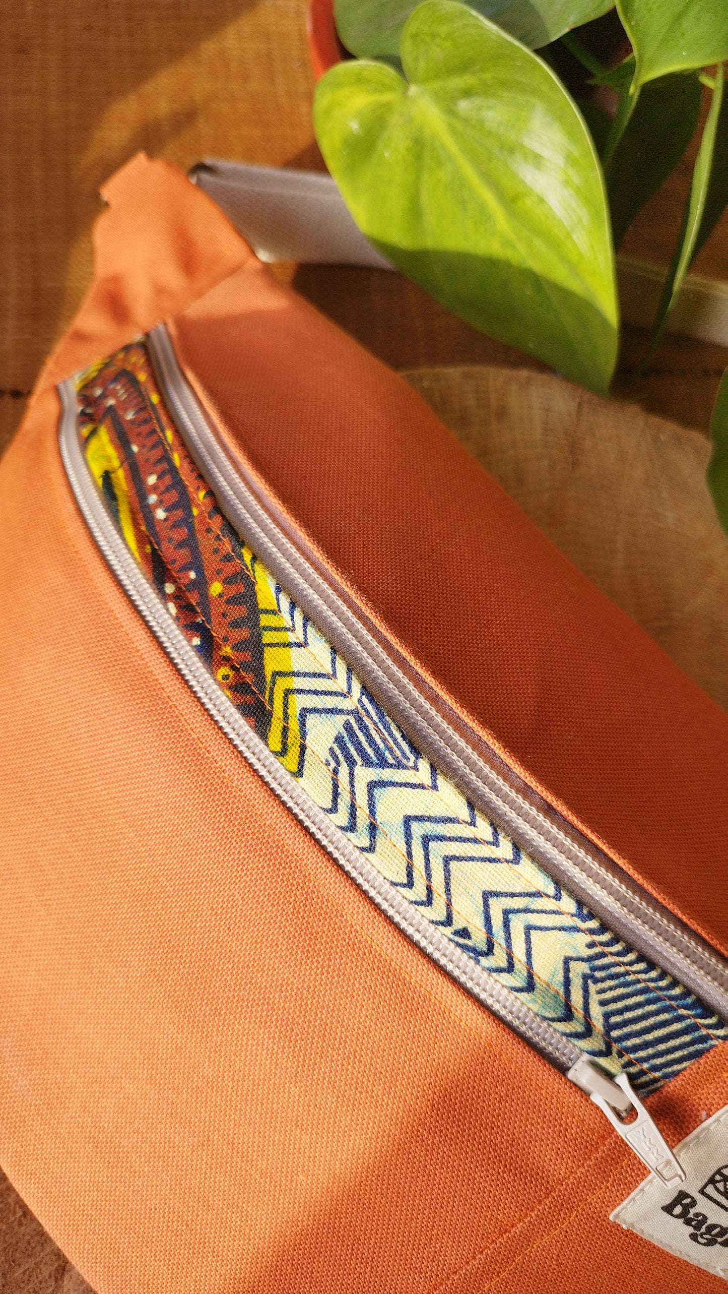 NOMADE - le sac banane XXL - Baghu - Sac artisanal belge Ethnique