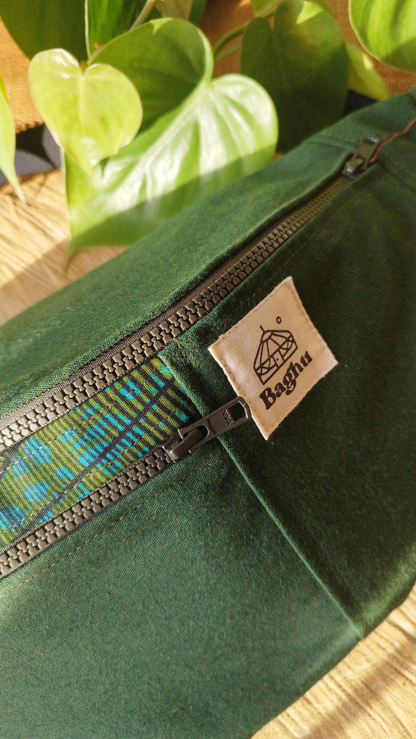 NOMADE - le sac banane XXL - Baghu - Sac artisanal belge Ethnique