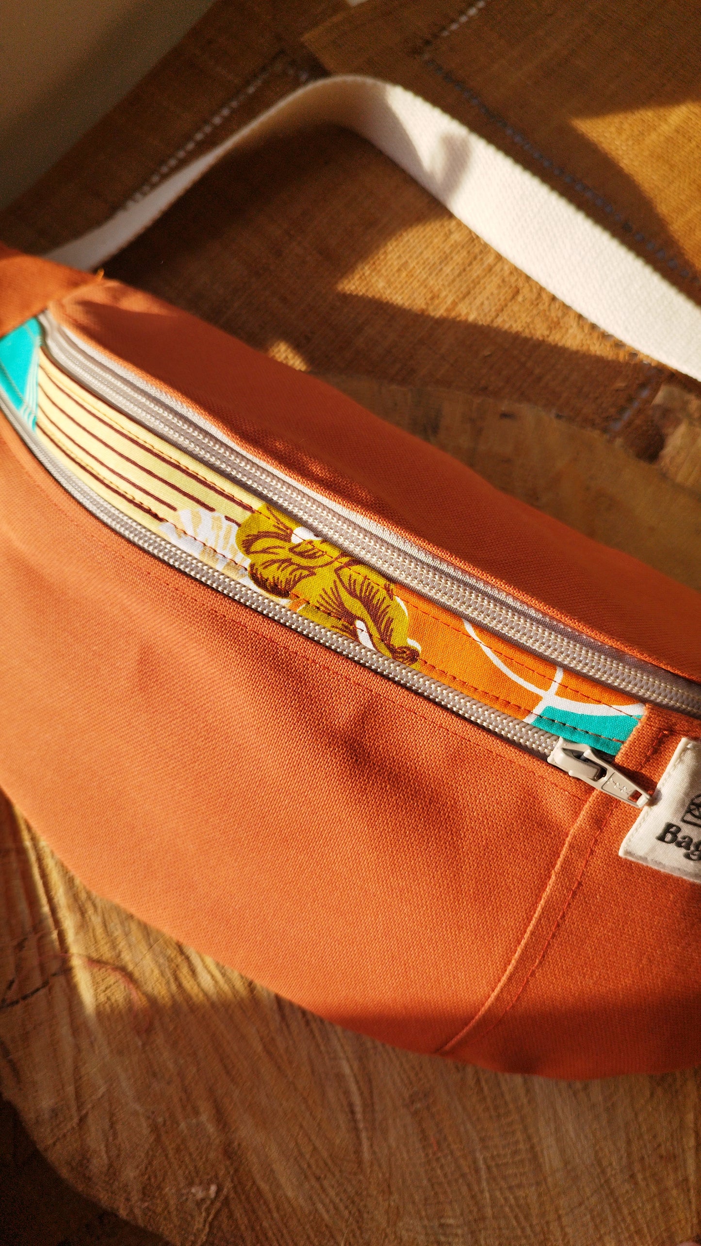 NOMADE - le sac banane XXL - Baghu - Sac artisanal belge Ethnique