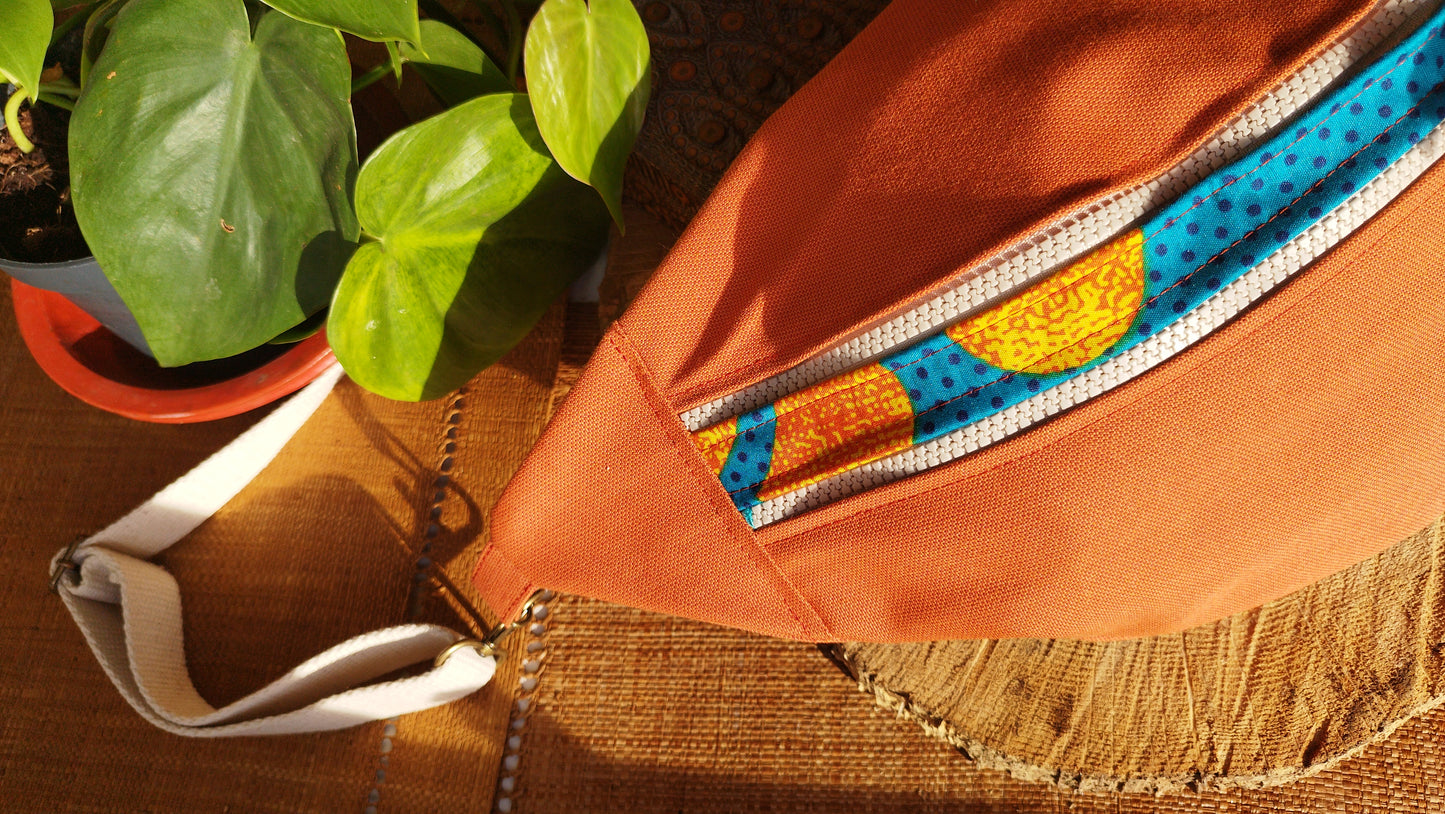 NOMADE - le sac banane XXL - Baghu - Sac artisanal belge Ethnique