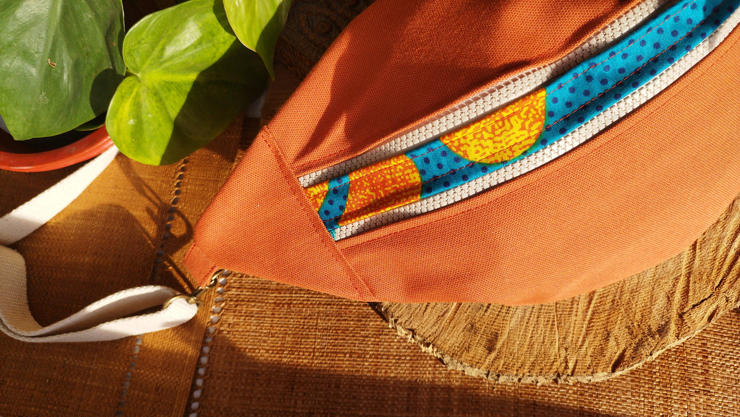 NOMADE - le sac banane XXL - Baghu - Sac artisanal belge Ethnique