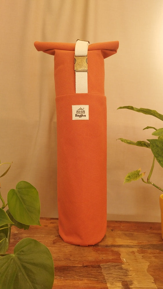 ASANA - sac pour matelas de yoga - Baghu - Sac artisanal belge  - recyclé - housse