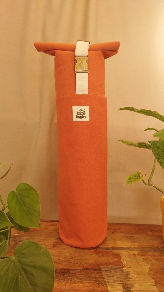 ASANA - sac pour matelas de yoga - Baghu - Sac artisanal belge  - recyclé - housse