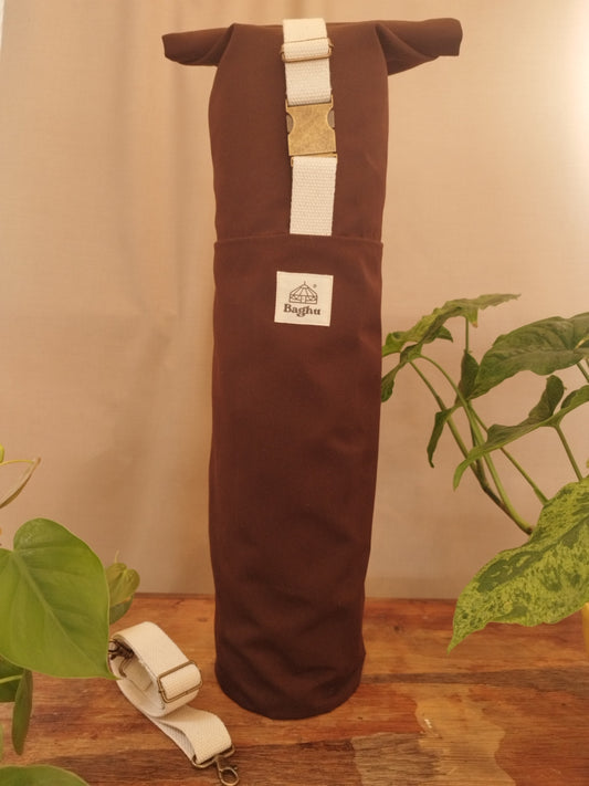 ASANA - sac pour matelas de yoga - Baghu - Sac artisanal belge  - recyclé - housse