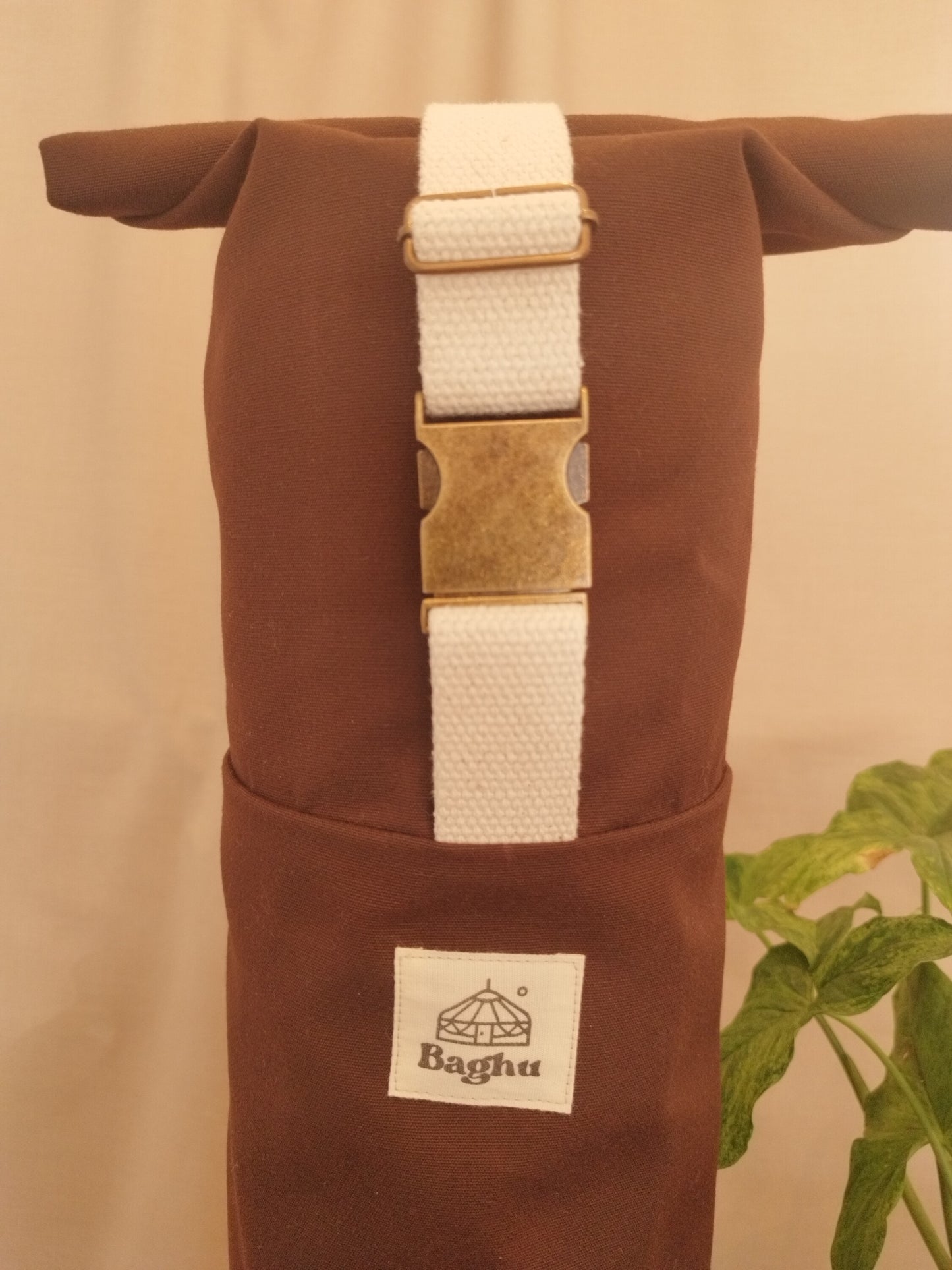 ASANA - sac pour matelas de yoga - Baghu - Sac artisanal belge  - recyclé - housse