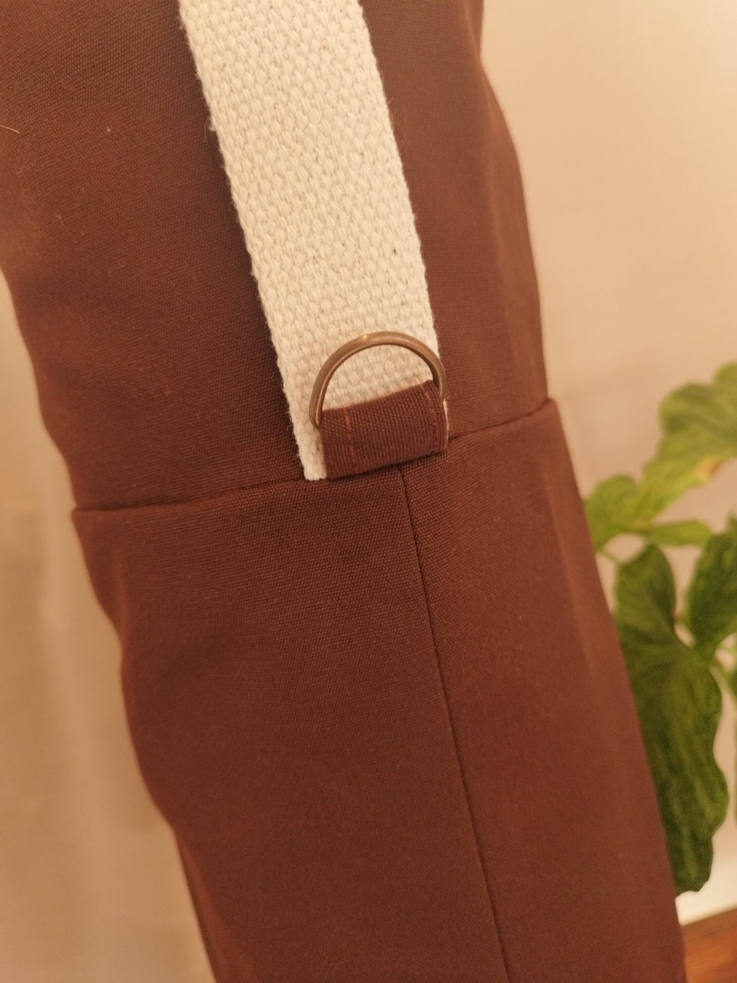 ASANA - sac pour matelas de yoga - Baghu - Sac artisanal belge  - recyclé - housse