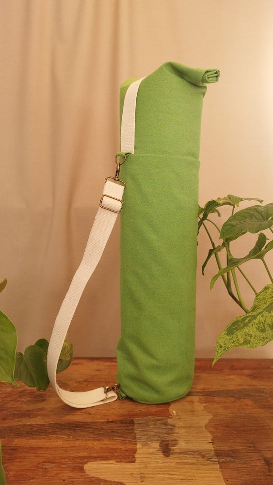 ASANA - sac pour matelas de yoga - Baghu - Sac artisanal belge  - recyclé - housse