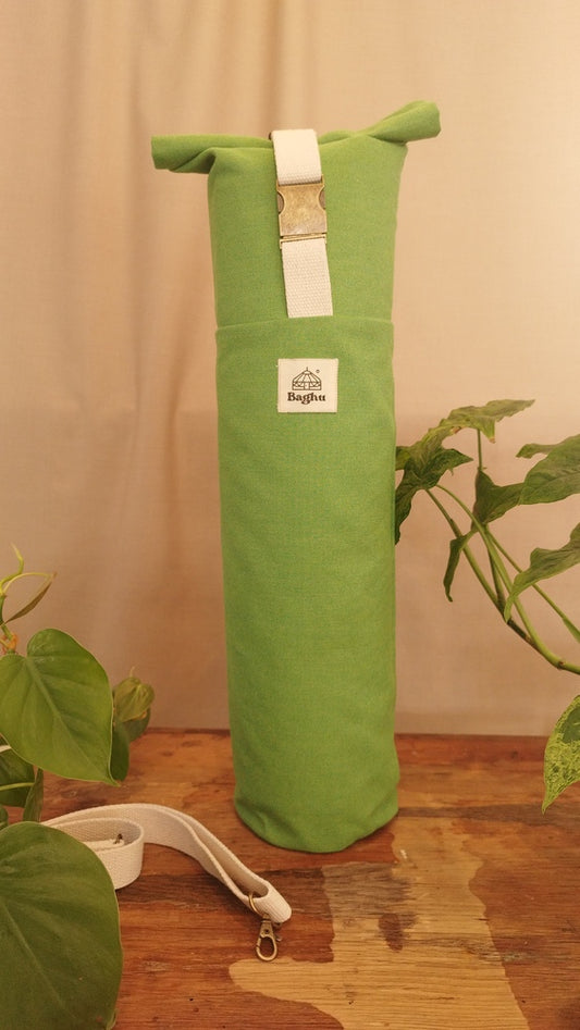 ASANA - sac pour matelas de yoga - Baghu - Sac artisanal belge  - recyclé - housse
