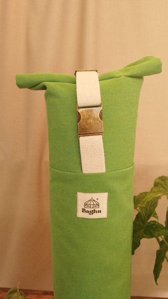 ASANA - sac pour matelas de yoga - Baghu - Sac artisanal belge  - recyclé - housse