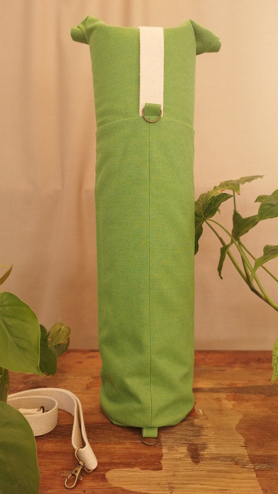 ASANA - sac pour matelas de yoga - Baghu - Sac artisanal belge  - recyclé - housse