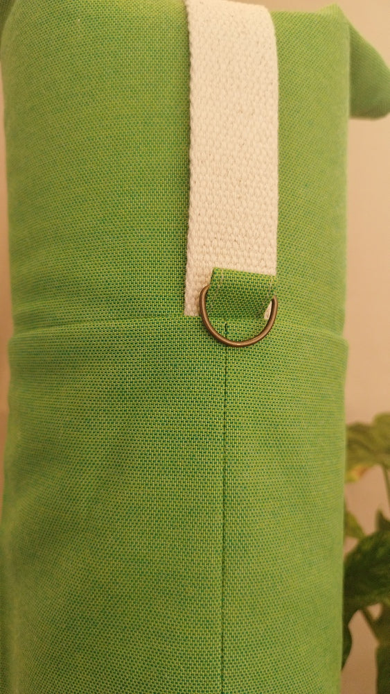 ASANA - sac pour matelas de yoga - Baghu - Sac artisanal belge  - recyclé - housse