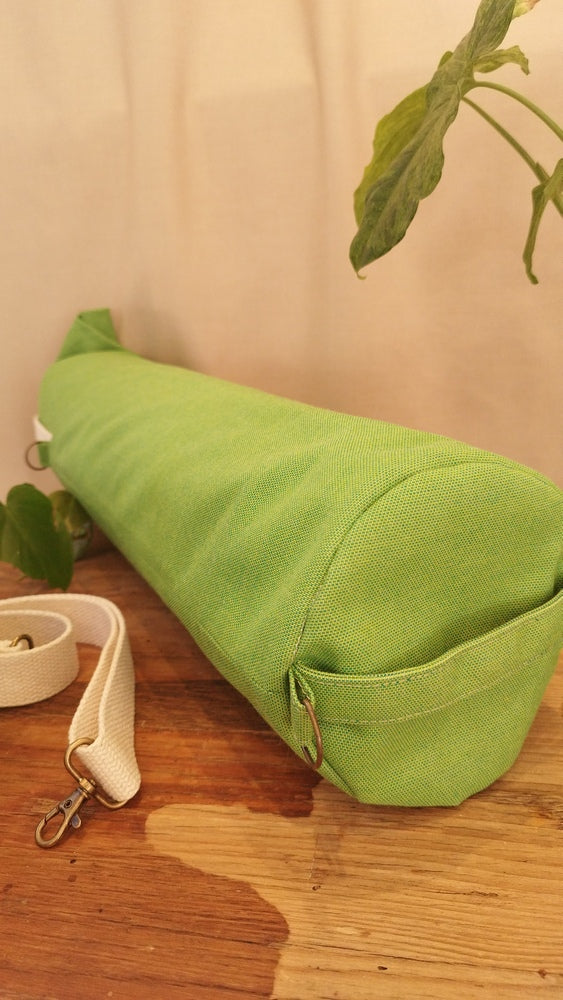 ASANA - sac pour matelas de yoga - Baghu - Sac artisanal belge  - recyclé - housse