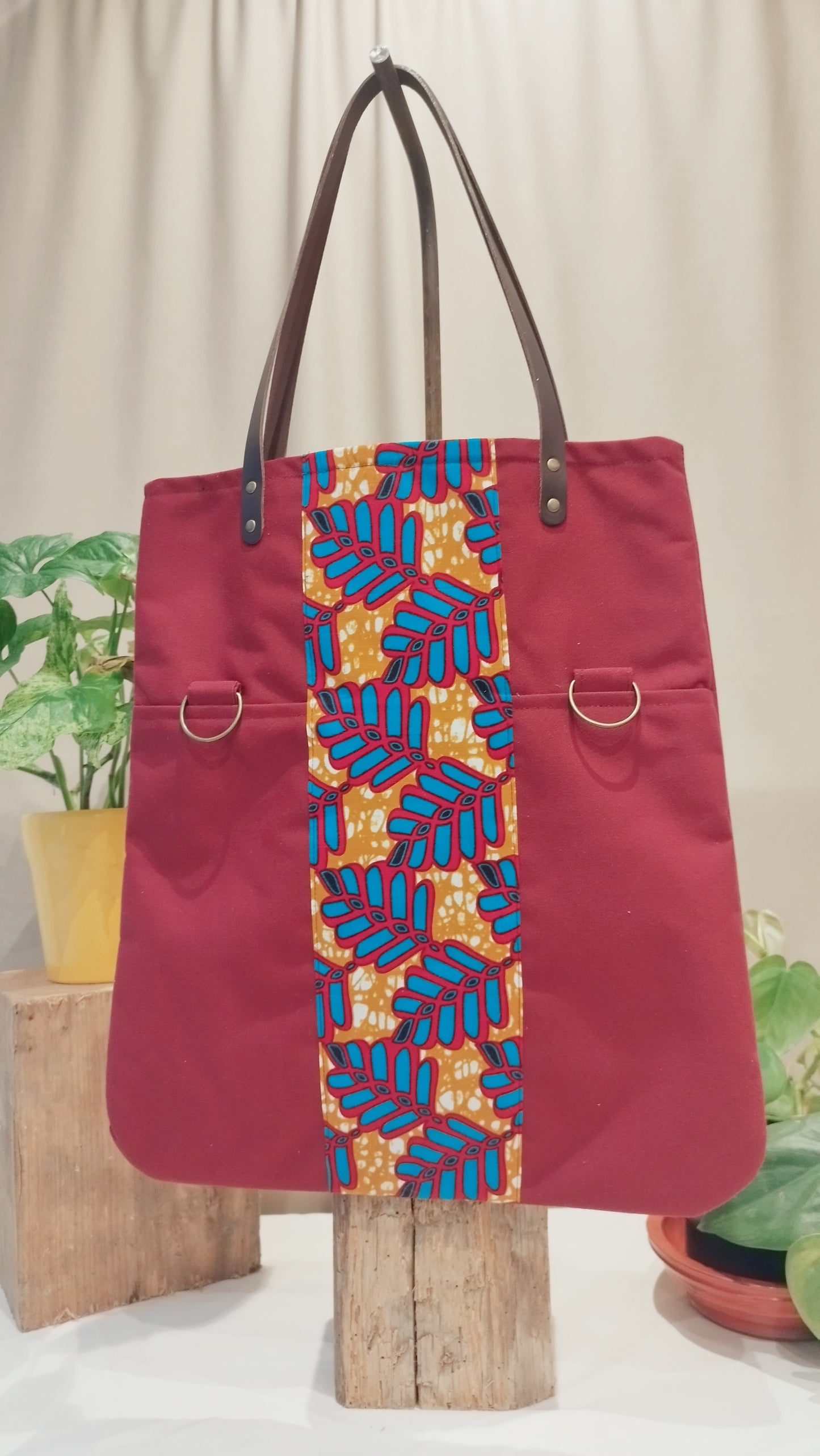 COMPAGNON - Sac du quotidien - Baghu - Sac artisanal belge -  ethnique - durable - recyclé - upcyclé - fait en Belgique