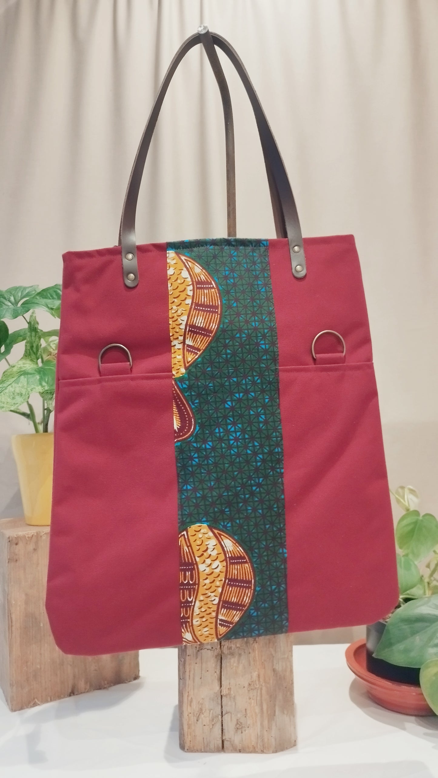 COMPAGNON - Sac du quotidien - Baghu - Sac artisanal belge -  ethnique - durable - recyclé - upcyclé - fait en Belgique