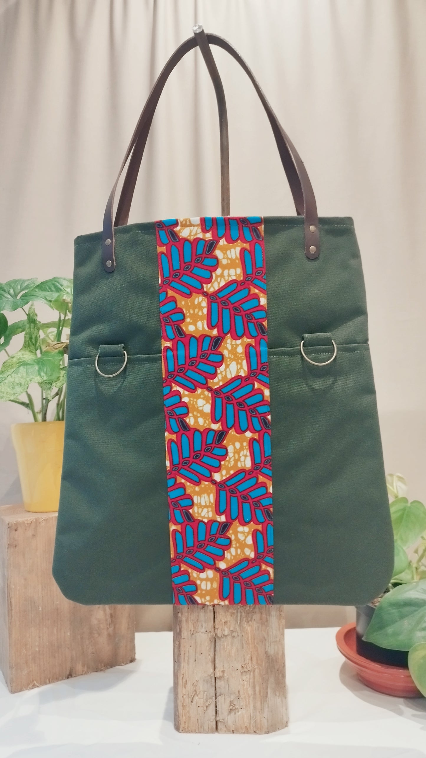 COMPAGNON - Sac du quotidien - Baghu - Sac artisanal belge -  ethnique - durable - recyclé - upcyclé - fait en Belgique