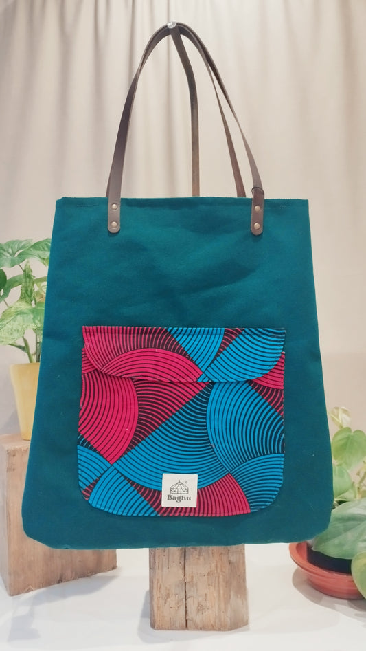 COMPAGNON - Sac du quotidien - Baghu - Sac artisanal belge -  ethnique - durable - recyclé - upcyclé - fait en Belgique