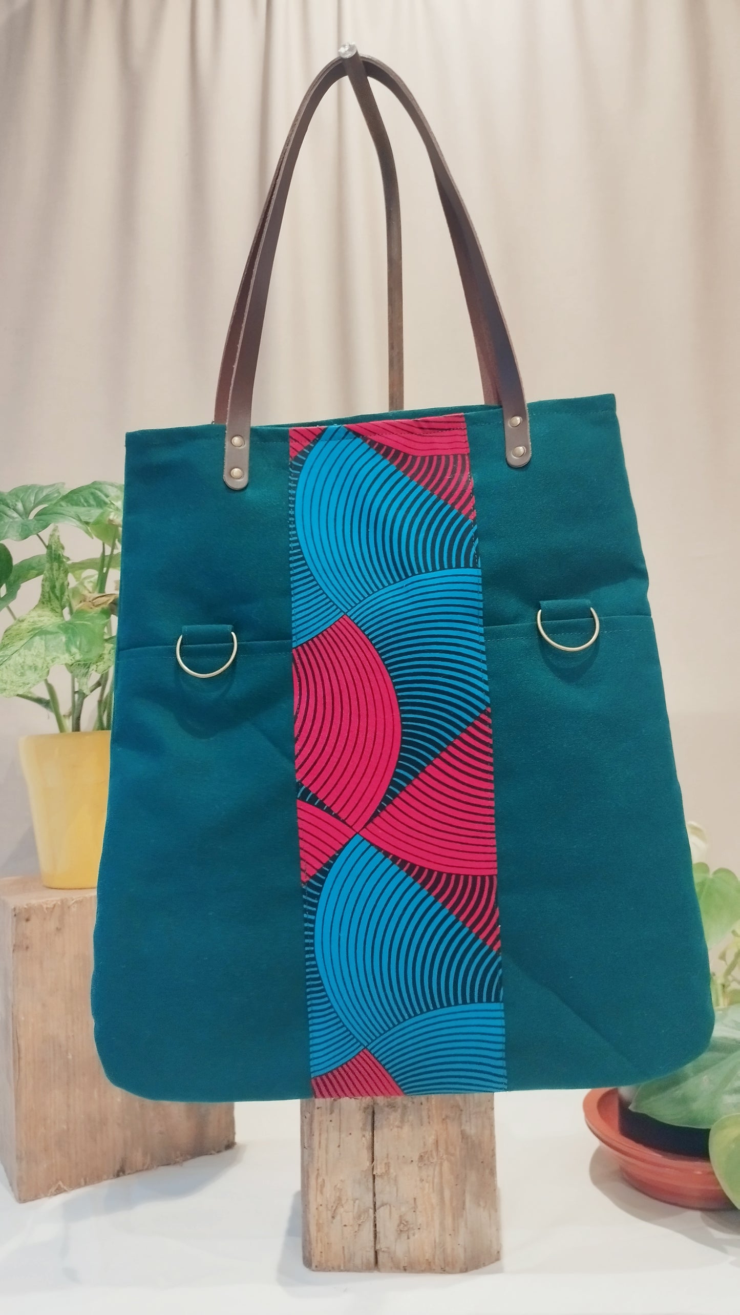 COMPAGNON - Sac du quotidien - Baghu - Sac artisanal belge -  ethnique - durable - recyclé - upcyclé - fait en Belgique