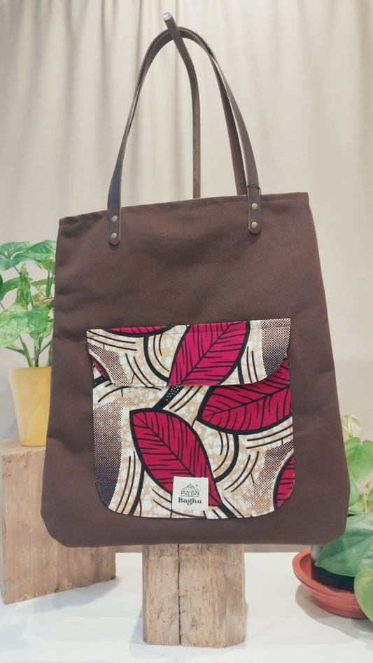 COMPAGNON - Sac du quotidien - Baghu - Sac artisanal belge -  ethnique - durable - recyclé - upcyclé - fait en Belgique