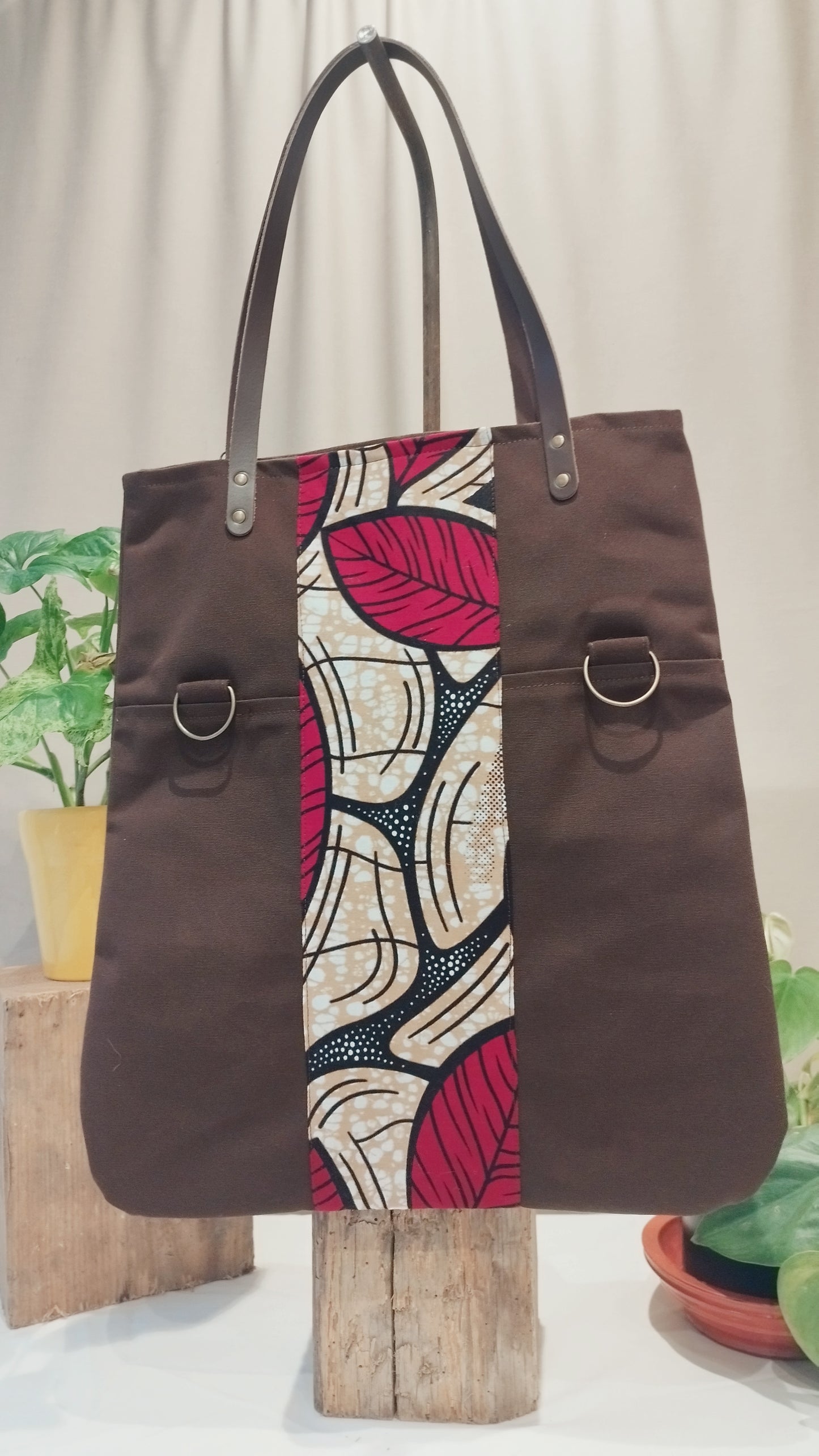 COMPAGNON - Sac du quotidien - Baghu - Sac artisanal belge -  ethnique - durable - recyclé - upcyclé - fait en Belgique