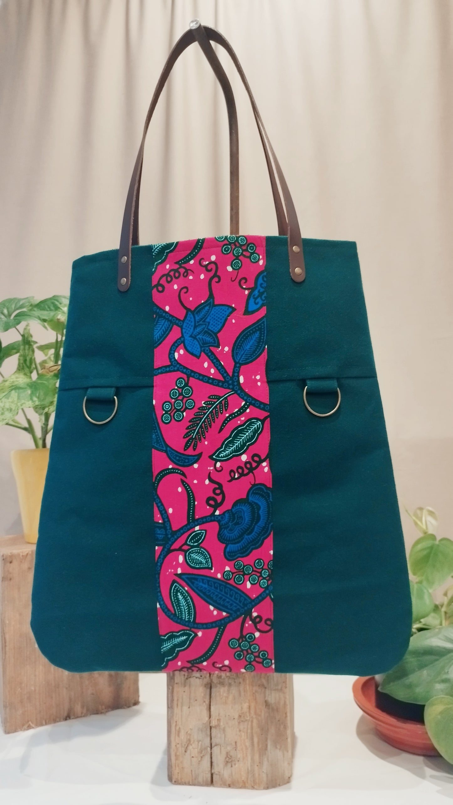 COMPAGNON - Sac du quotidien - Baghu - Sac artisanal belge -  ethnique - durable - recyclé - upcyclé - fait en Belgique