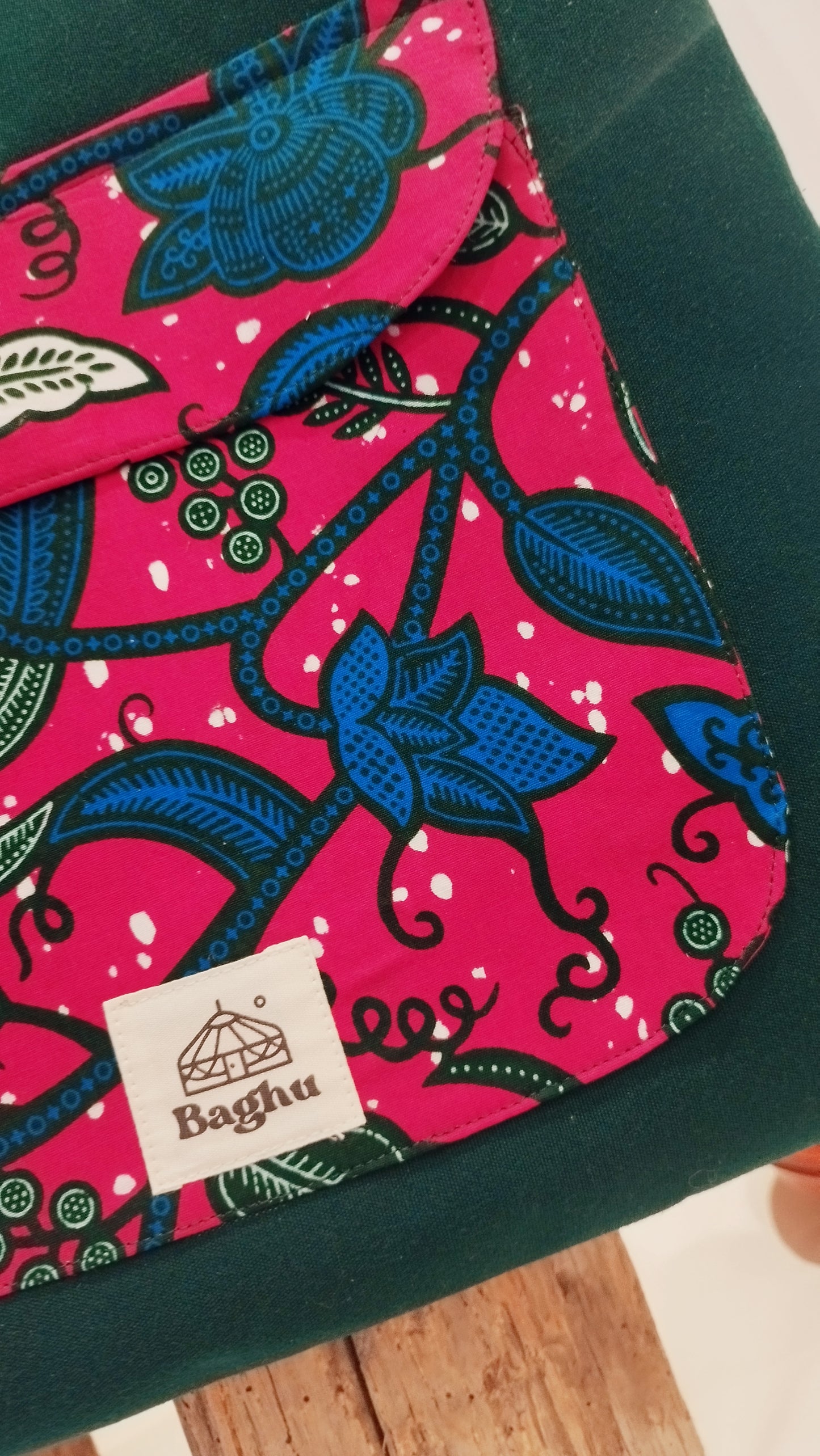 COMPAGNON - Sac du quotidien - Baghu - Sac artisanal belge -  ethnique - durable - recyclé - upcyclé - fait en Belgique