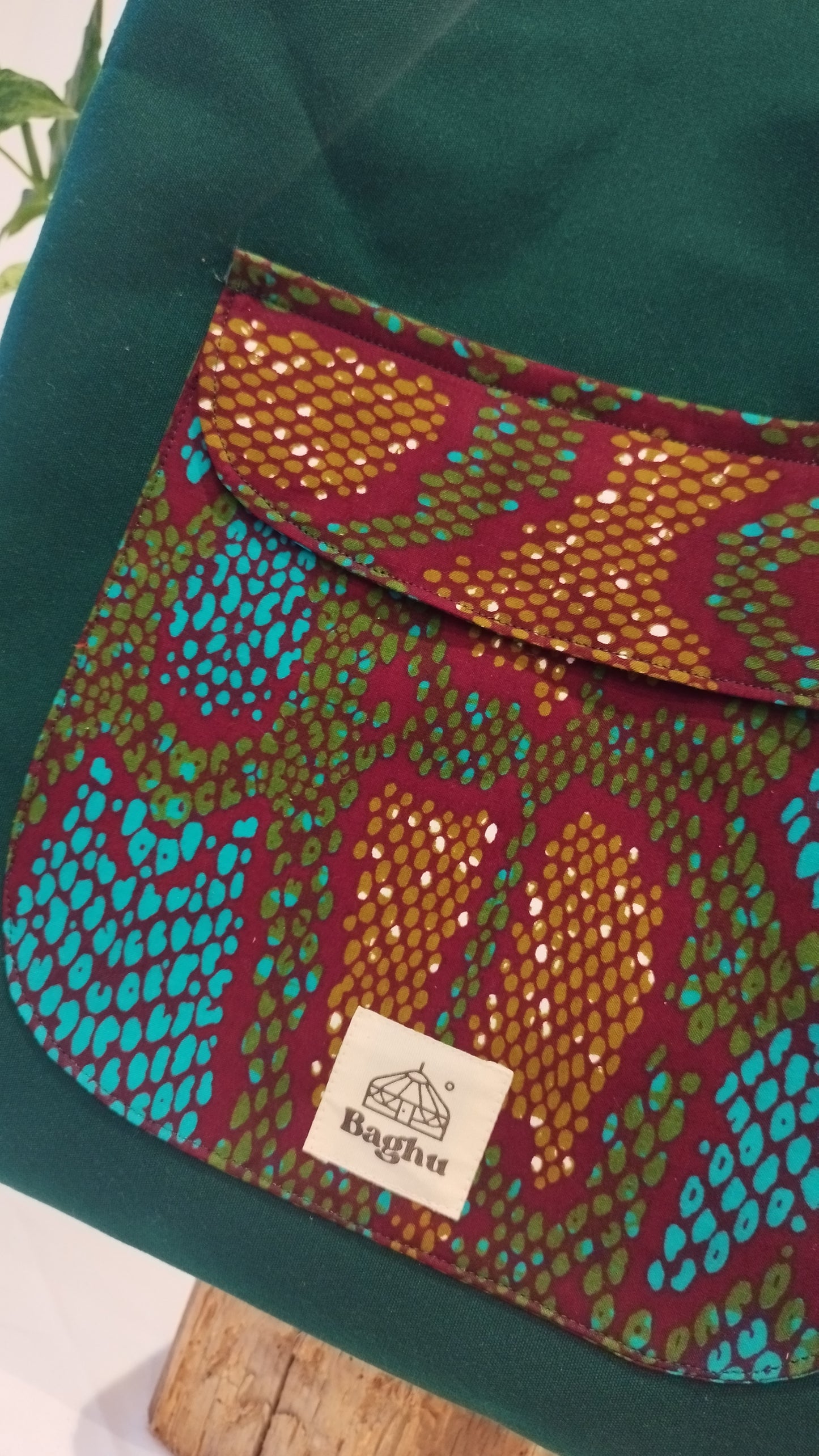 COMPAGNON - Sac du quotidien - Baghu - Sac artisanal belge -  ethnique - durable - recyclé - upcyclé - fait en Belgique