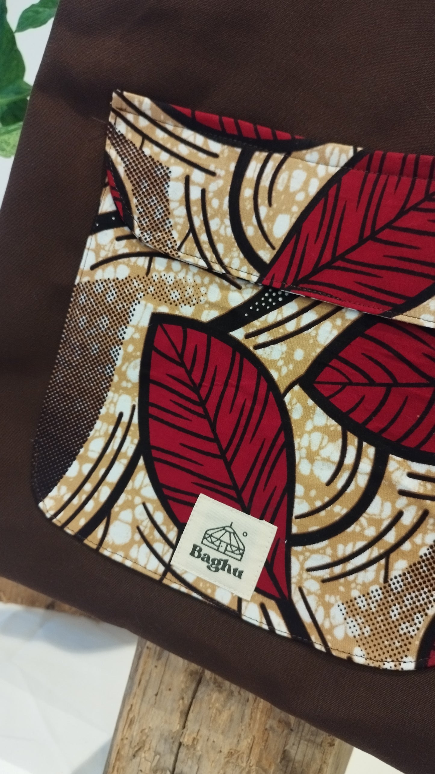 COMPAGNON - Sac du quotidien - Baghu - Sac artisanal belge -  ethnique - durable - recyclé - upcyclé - fait en Belgique