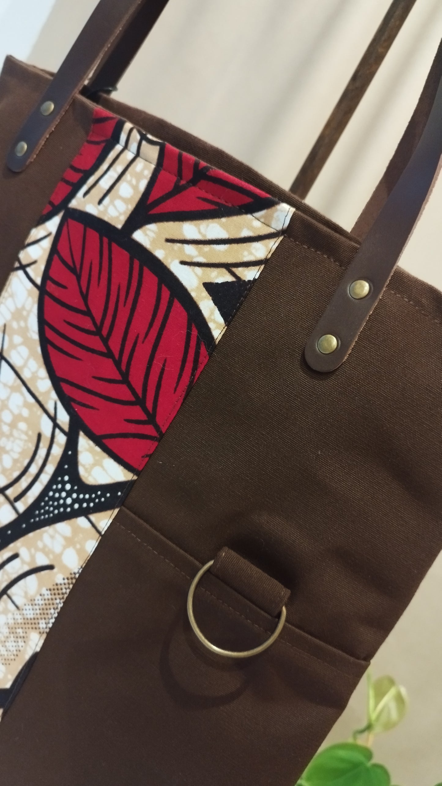 COMPAGNON - Sac du quotidien - Baghu - Sac artisanal belge -  ethnique - durable - recyclé - upcyclé - fait en Belgique