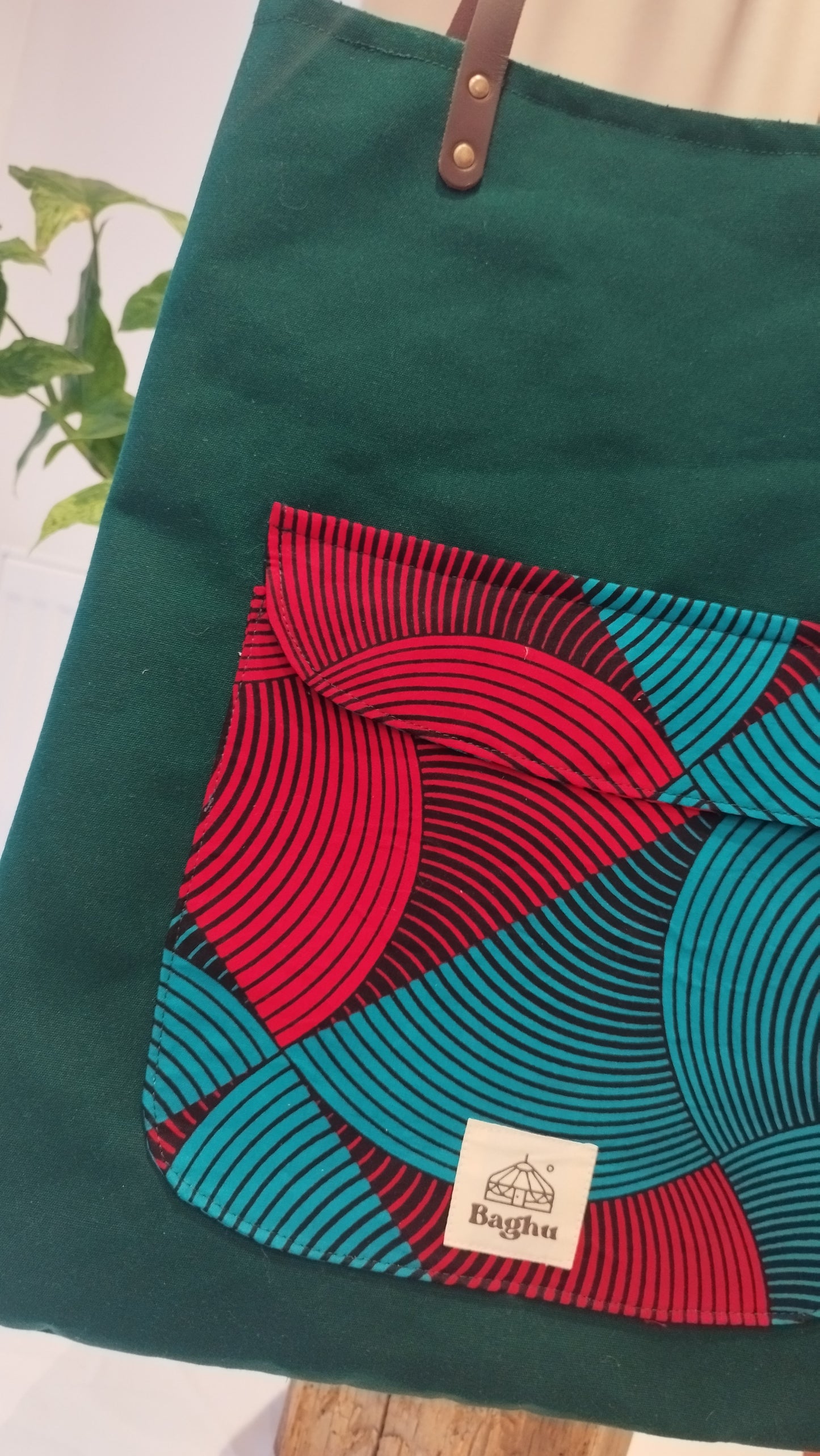 COMPAGNON - Sac du quotidien - Baghu - Sac artisanal belge -  ethnique - durable - recyclé - upcyclé - fait en Belgique