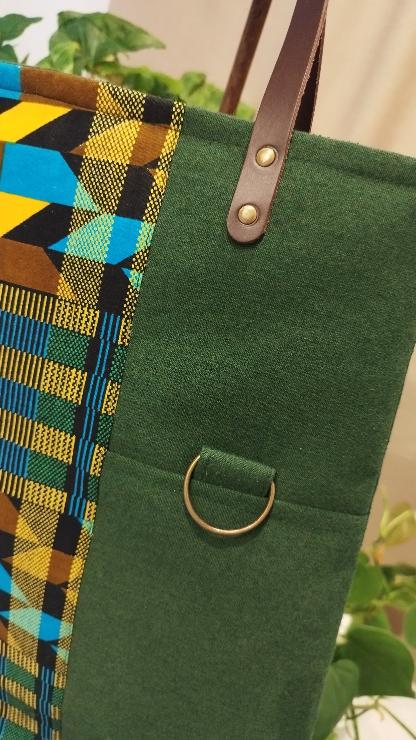 COMPAGNON - Sac du quotidien - Baghu - Sac artisanal belge -  ethnique - durable - recyclé - upcyclé - fait en Belgique