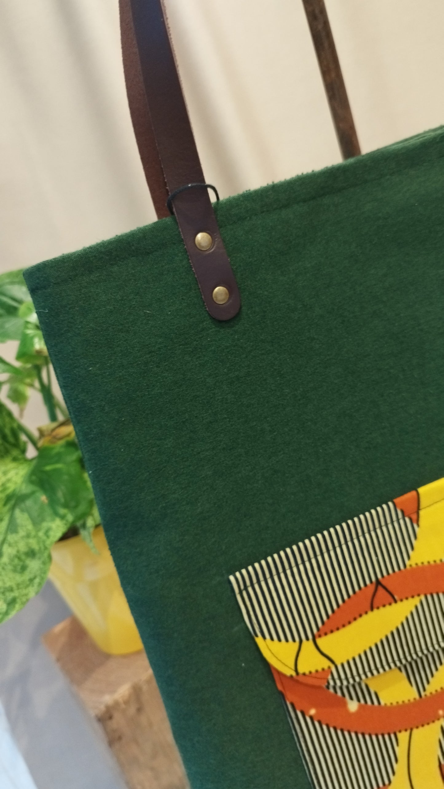 COMPAGNON - Sac du quotidien - Baghu - Sac artisanal belge -  ethnique - durable - recyclé - upcyclé - fait en Belgique