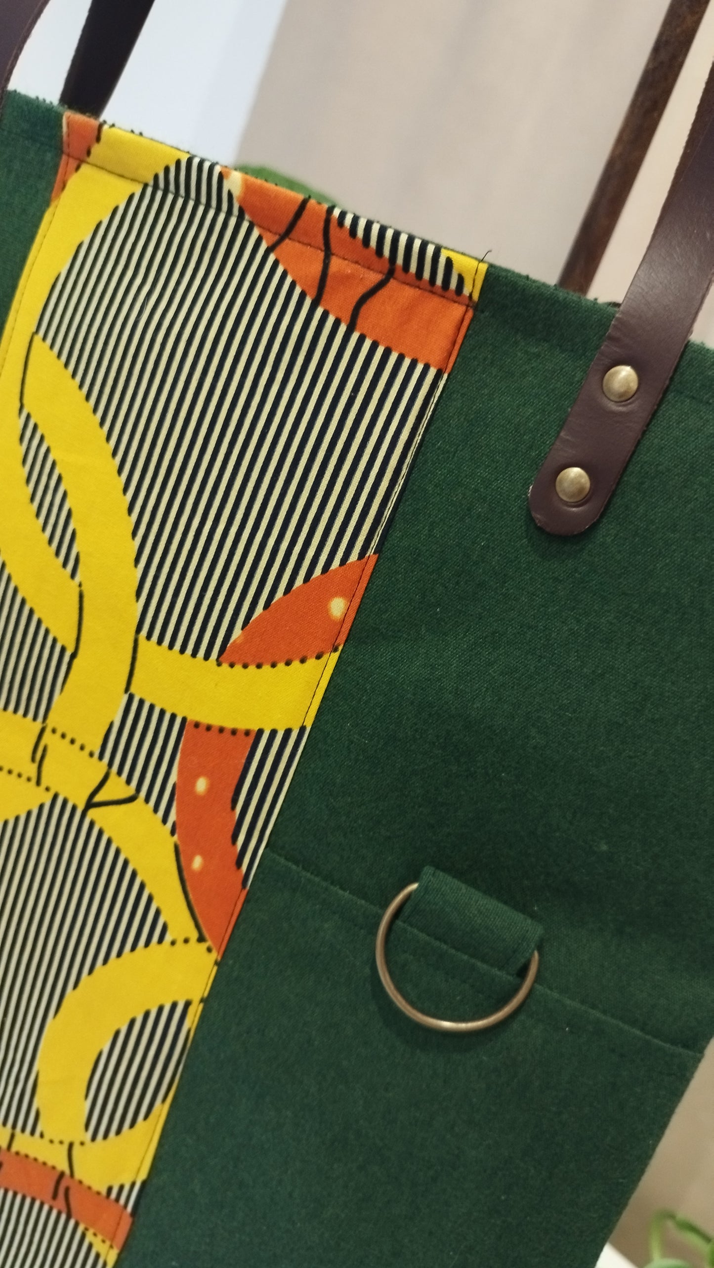 COMPAGNON - Sac du quotidien - Baghu - Sac artisanal belge -  ethnique - durable - recyclé - upcyclé - fait en Belgique