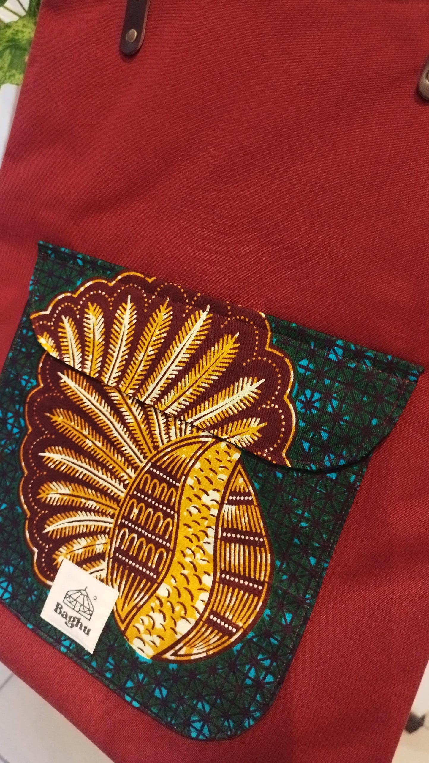 COMPAGNON - Sac du quotidien - Baghu - Sac artisanal belge -  ethnique - durable - recyclé - upcyclé - fait en Belgique