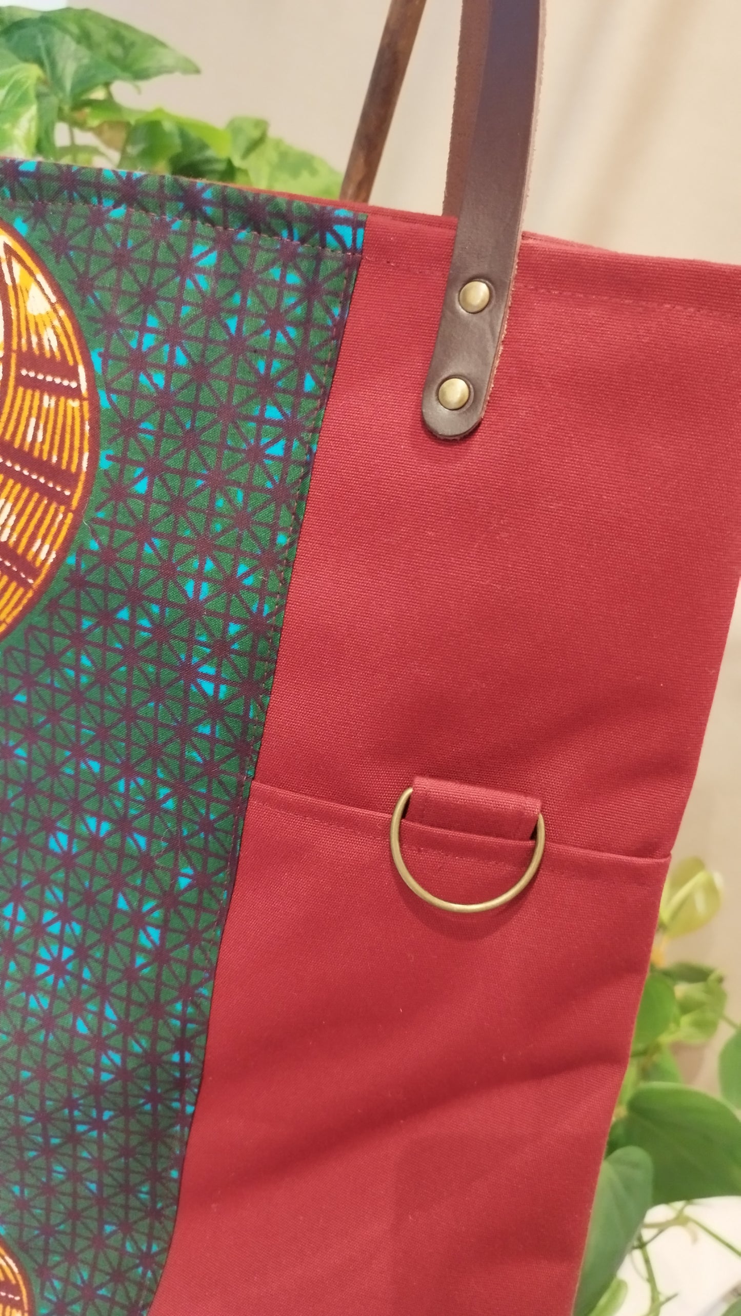 COMPAGNON - Sac du quotidien - Baghu - Sac artisanal belge -  ethnique - durable - recyclé - upcyclé - fait en Belgique