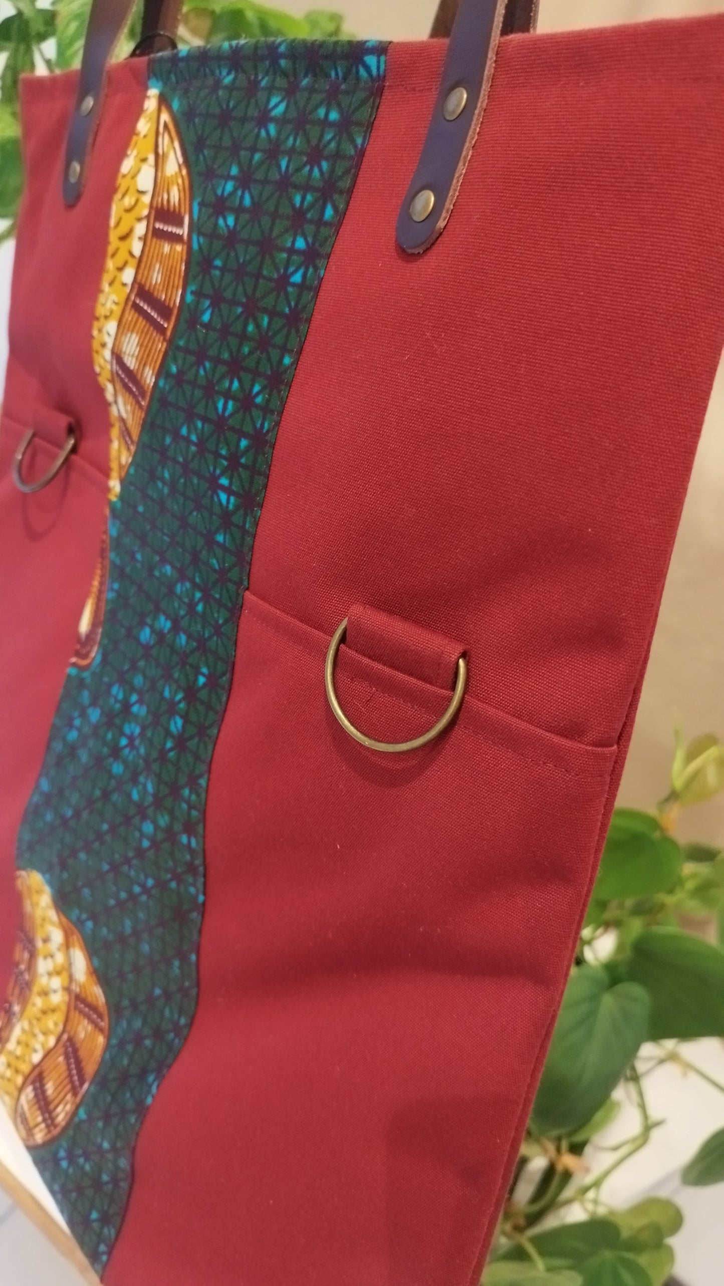 COMPAGNON - Sac du quotidien - Baghu - Sac artisanal belge -  ethnique - durable - recyclé - upcyclé - fait en Belgique