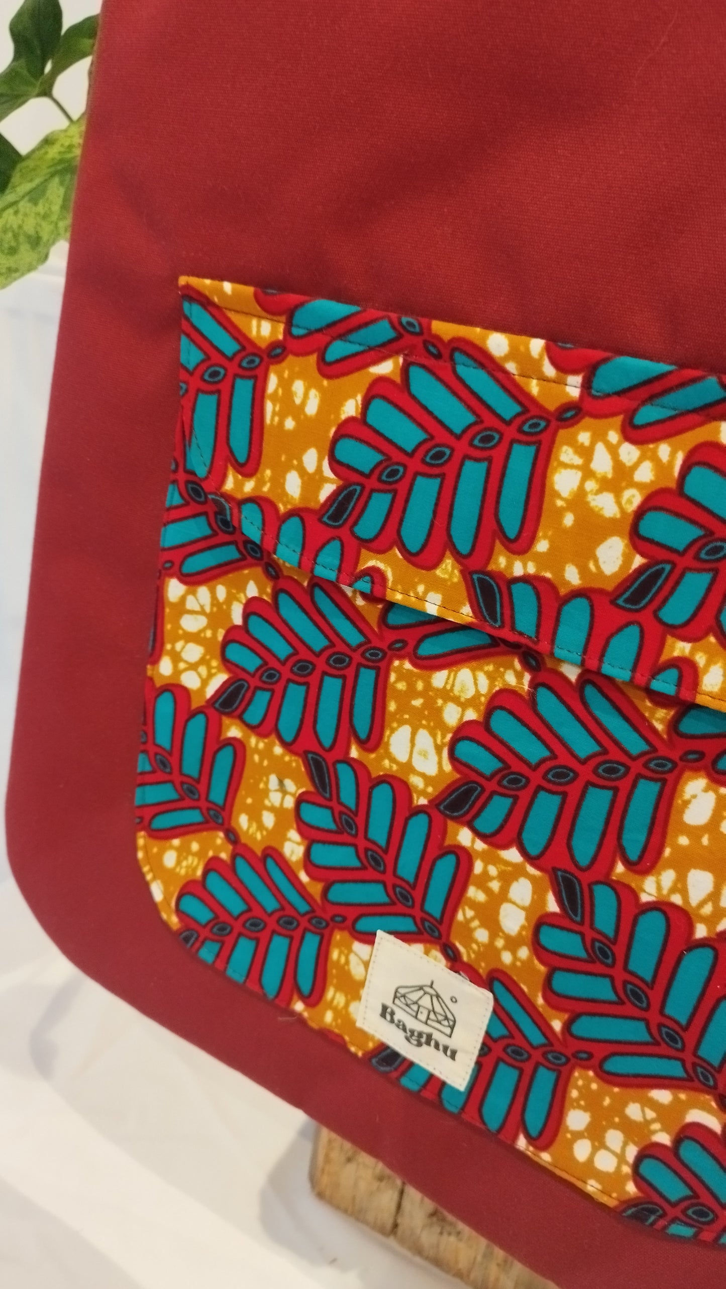 COMPAGNON - Sac du quotidien - Baghu - Sac artisanal belge -  ethnique - durable - recyclé - upcyclé - fait en Belgique