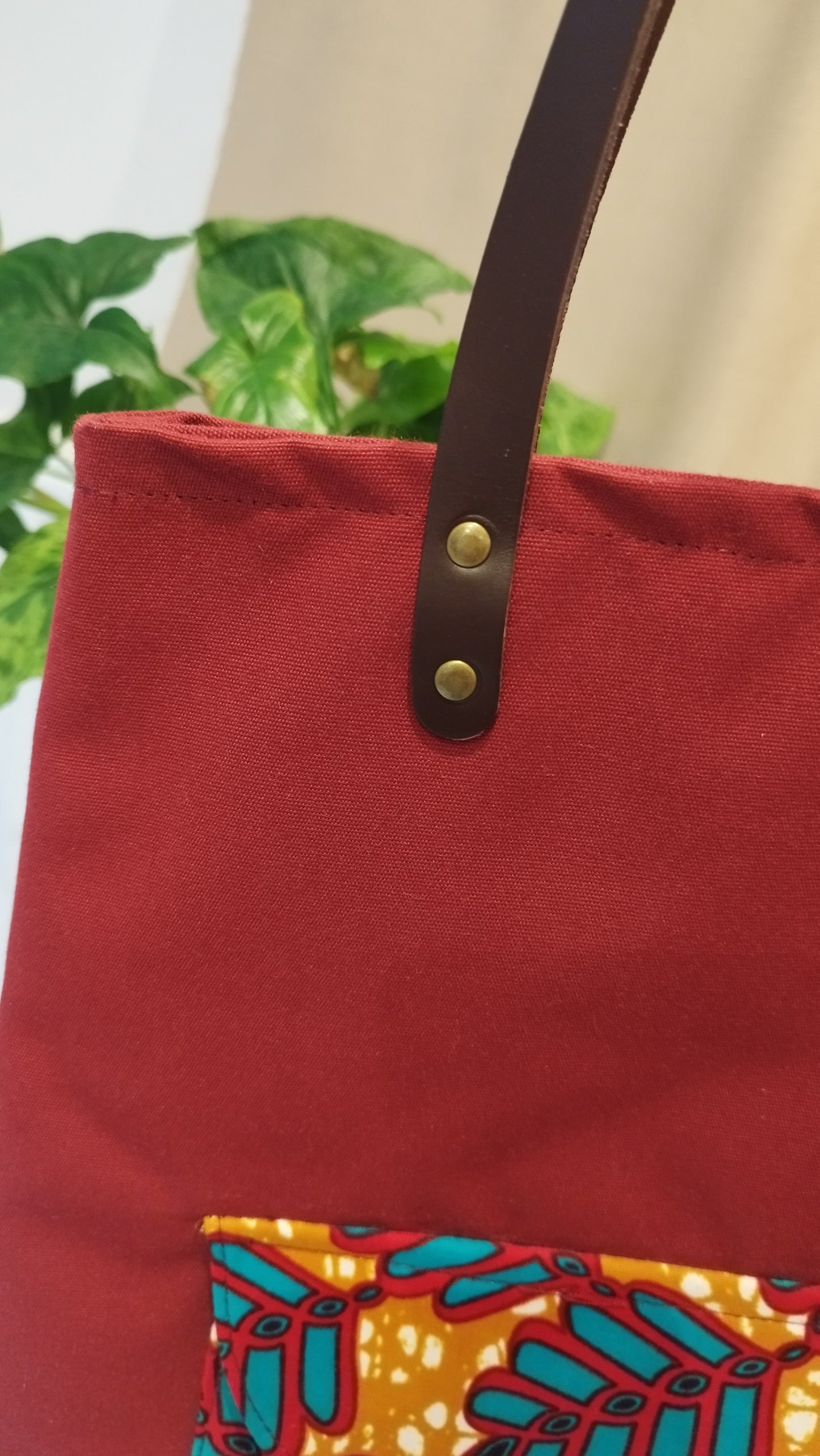 COMPAGNON - Sac du quotidien - Baghu - Sac artisanal belge -  ethnique - durable - recyclé - upcyclé - fait en Belgique