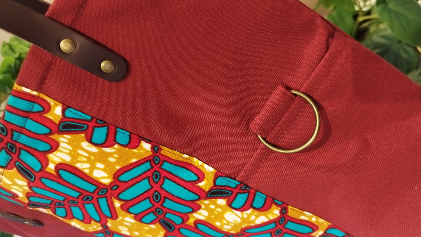 COMPAGNON - Sac du quotidien - Baghu - Sac artisanal belge -  ethnique - durable - recyclé - upcyclé - fait en Belgique