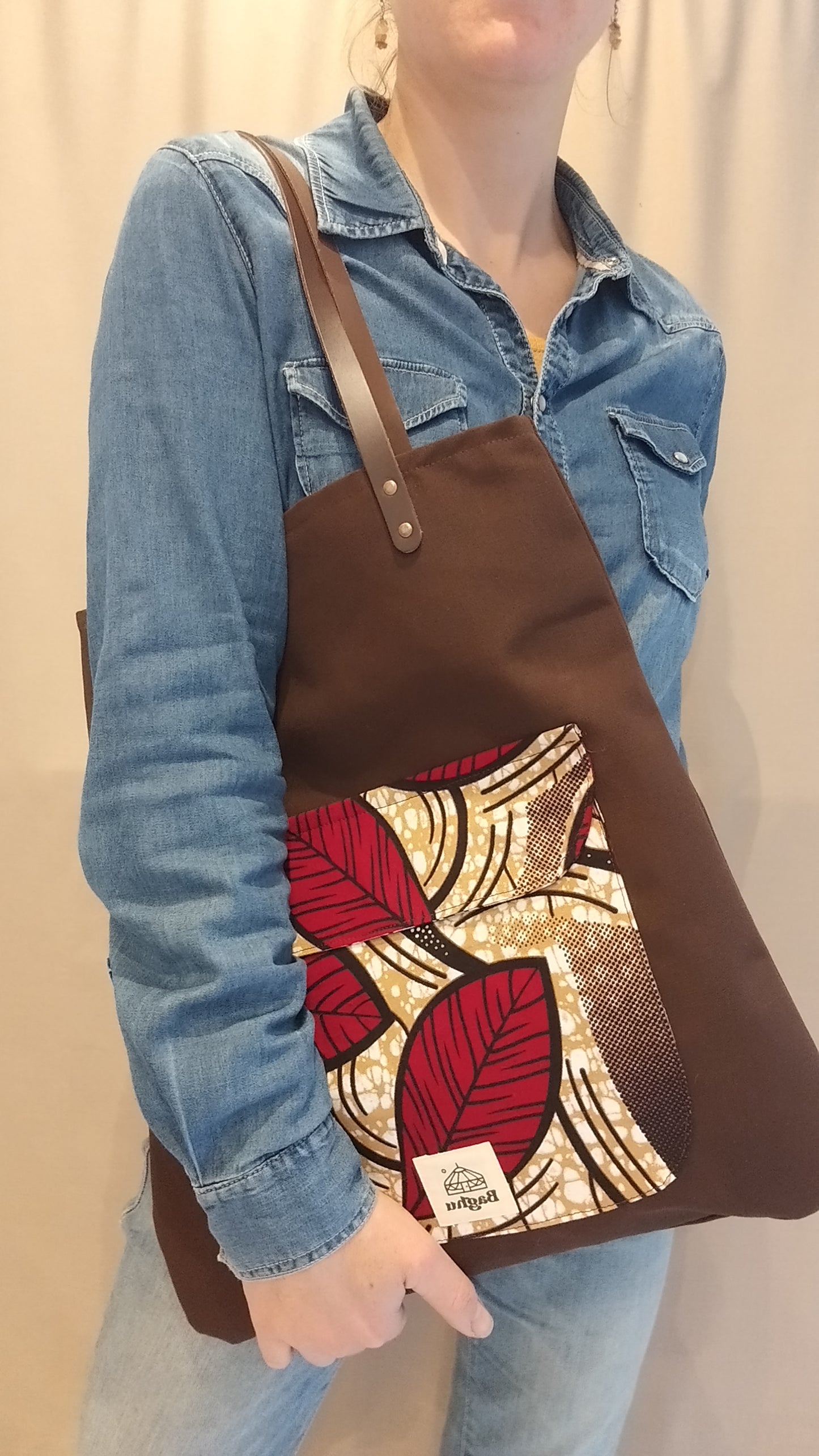 COMPAGNON - Sac du quotidien - Baghu - Sac artisanal belge -  ethnique - durable - recyclé - upcyclé - fait en Belgique