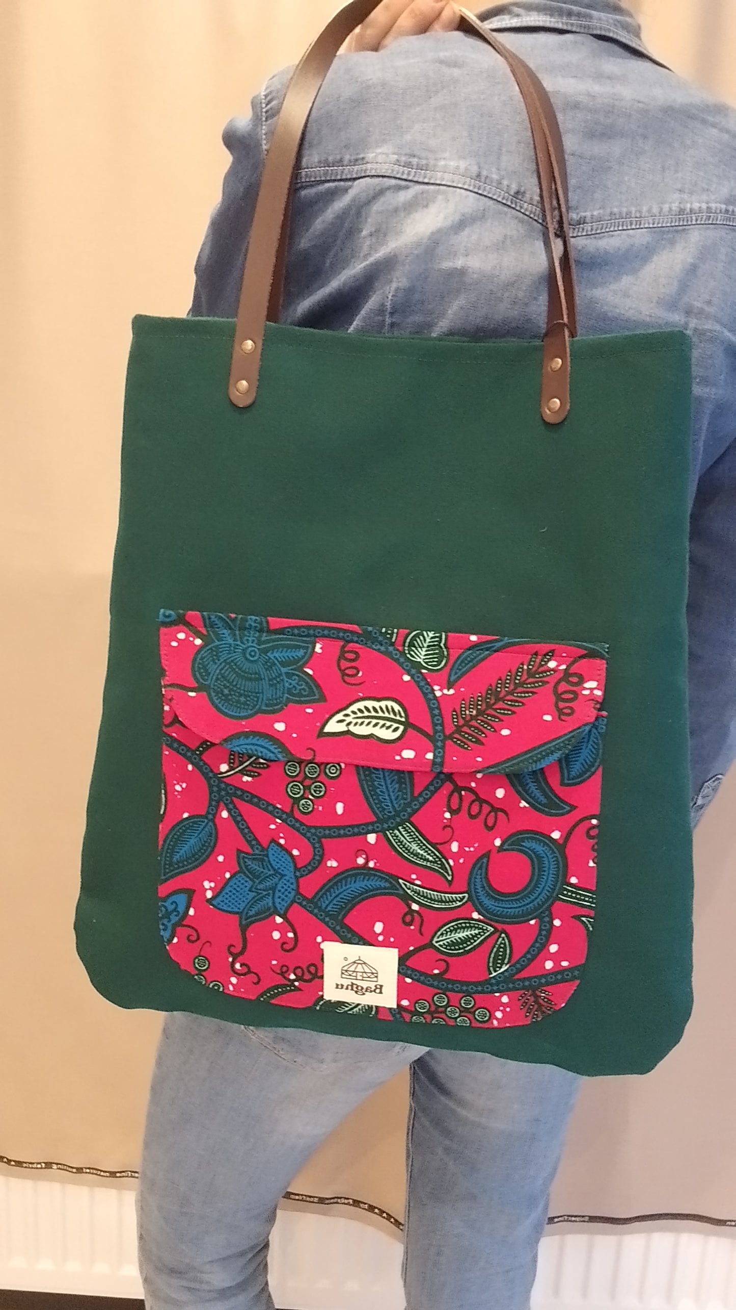 COMPAGNON - Sac du quotidien - Baghu - Sac artisanal belge -  ethnique - durable - recyclé - upcyclé - fait en Belgique