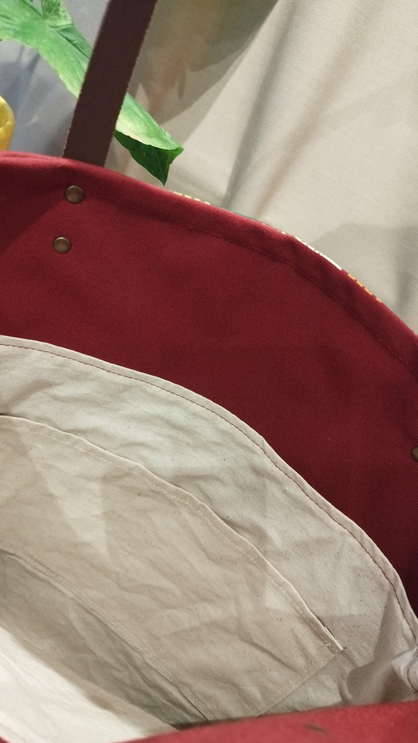 COMPAGNON - Sac du quotidien - Baghu - Sac artisanal belge -  ethnique - durable - recyclé - upcyclé - fait en Belgique