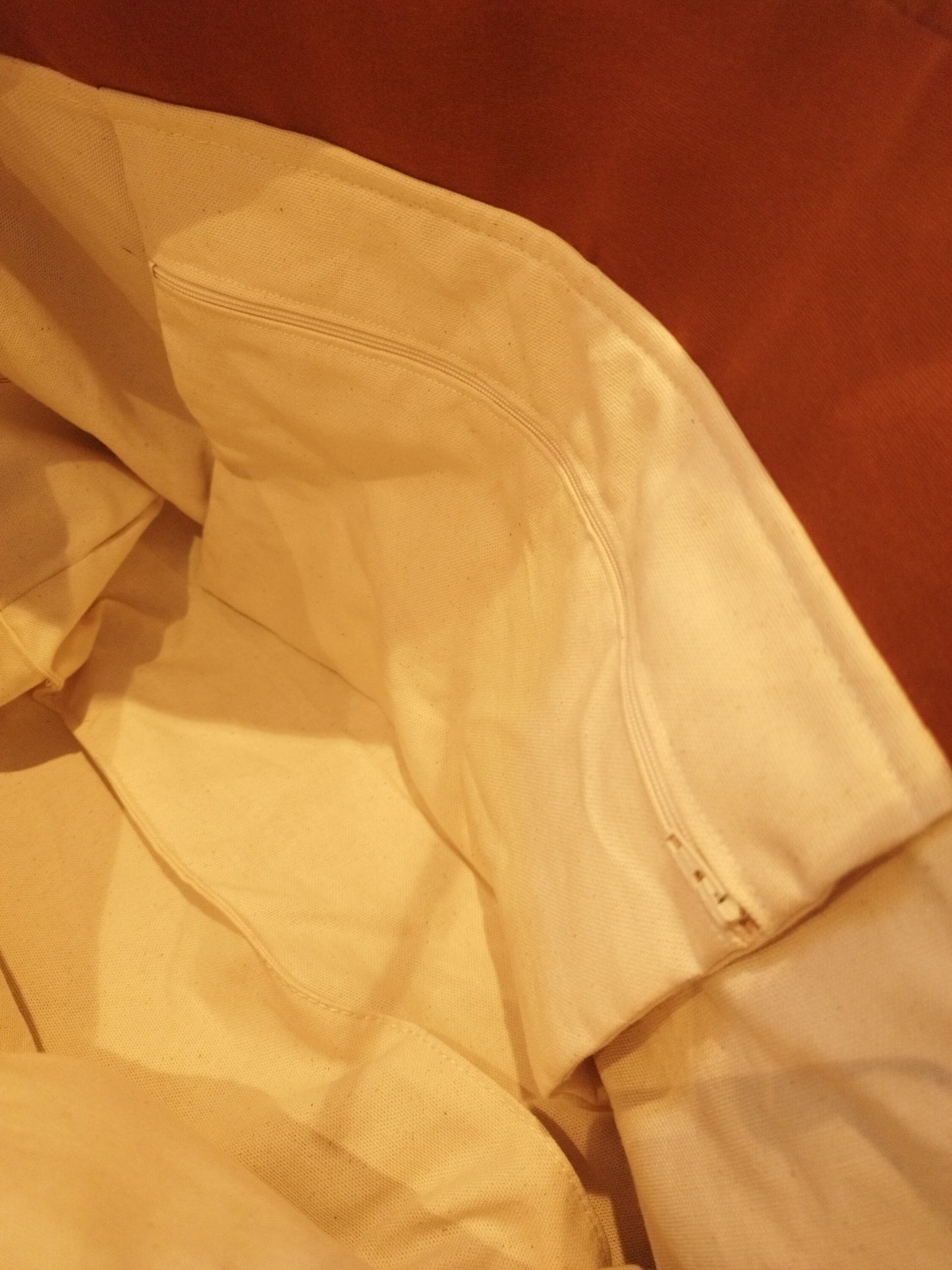 L'ECHAPEE - Sac cabas - Baghu - Sac artisanal belge à motifs ethnique - recyclé - cognac